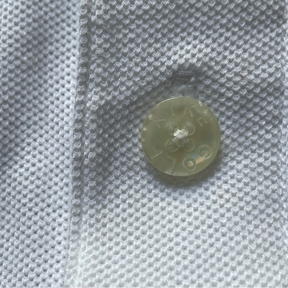 Nike Golf Dri-FIT men’s white Ballantine’s Scotch polo, size medium - Picture 6 of 9